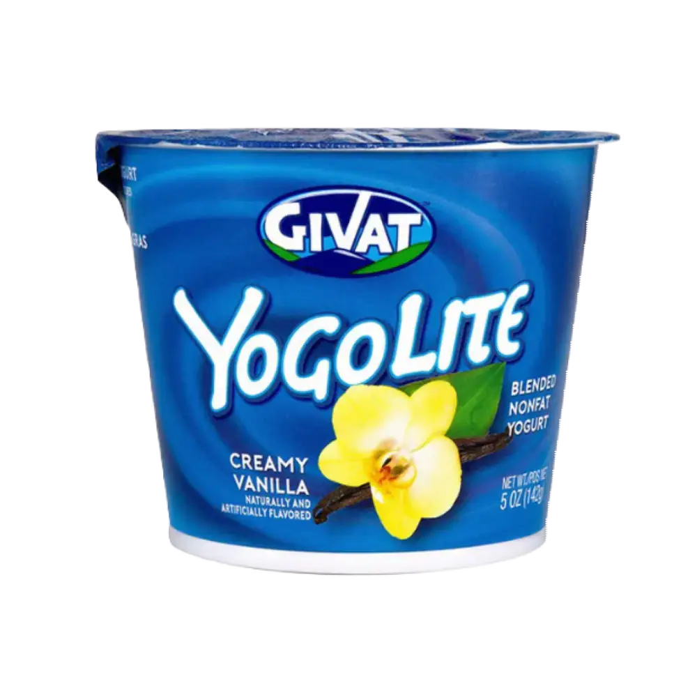 GIVAT Yogurt NonFat Yogolite Vanilla 5oz.