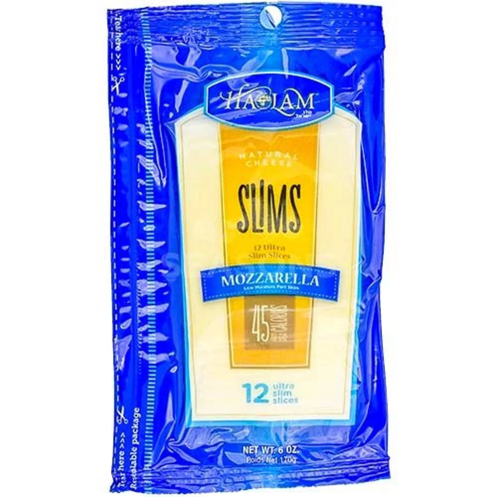 Haolam Slim Mozzarella Slice 6 oz