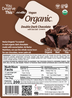 NuGo Vegan Organic Dark Chocolate Cherry & Pomegranate 10g Protein Gluten Free Kosher Parve