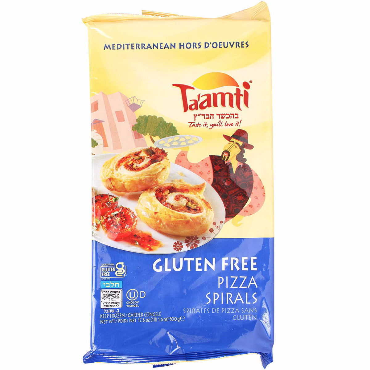 Taamti Gluten-Free Pizza Spirals