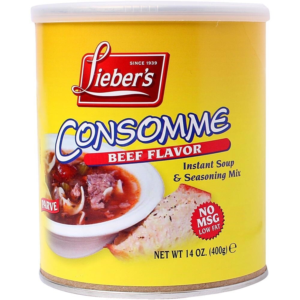 Lieber's Consomme Beef Flavor 14 oz