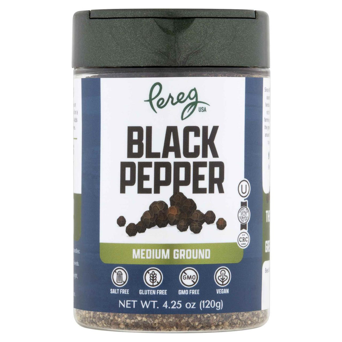 Pereg Black Pepper Medium Ground 4.25 oz