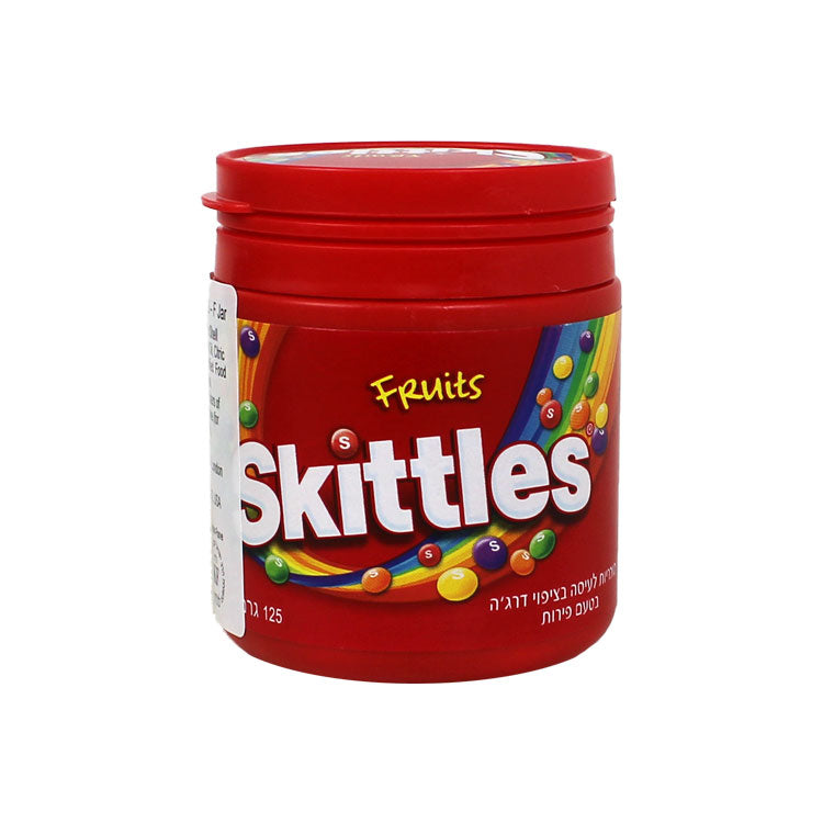 SKITTLES FRUITS IN JAR DE 4 oz