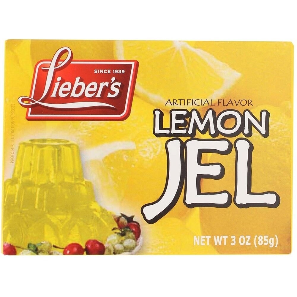 Lieber's Lemon Jel 3 oz