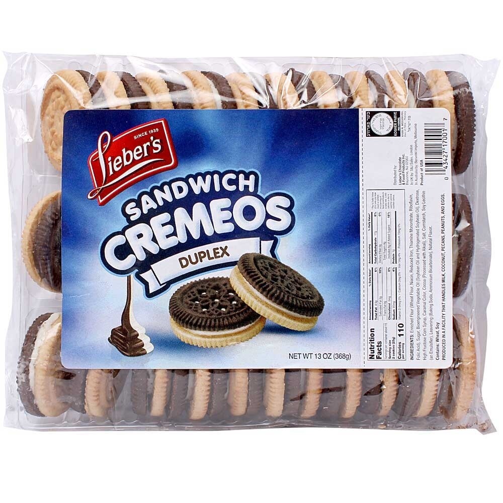Liebers Sandwich Cremeos Duplex 10 OZ.