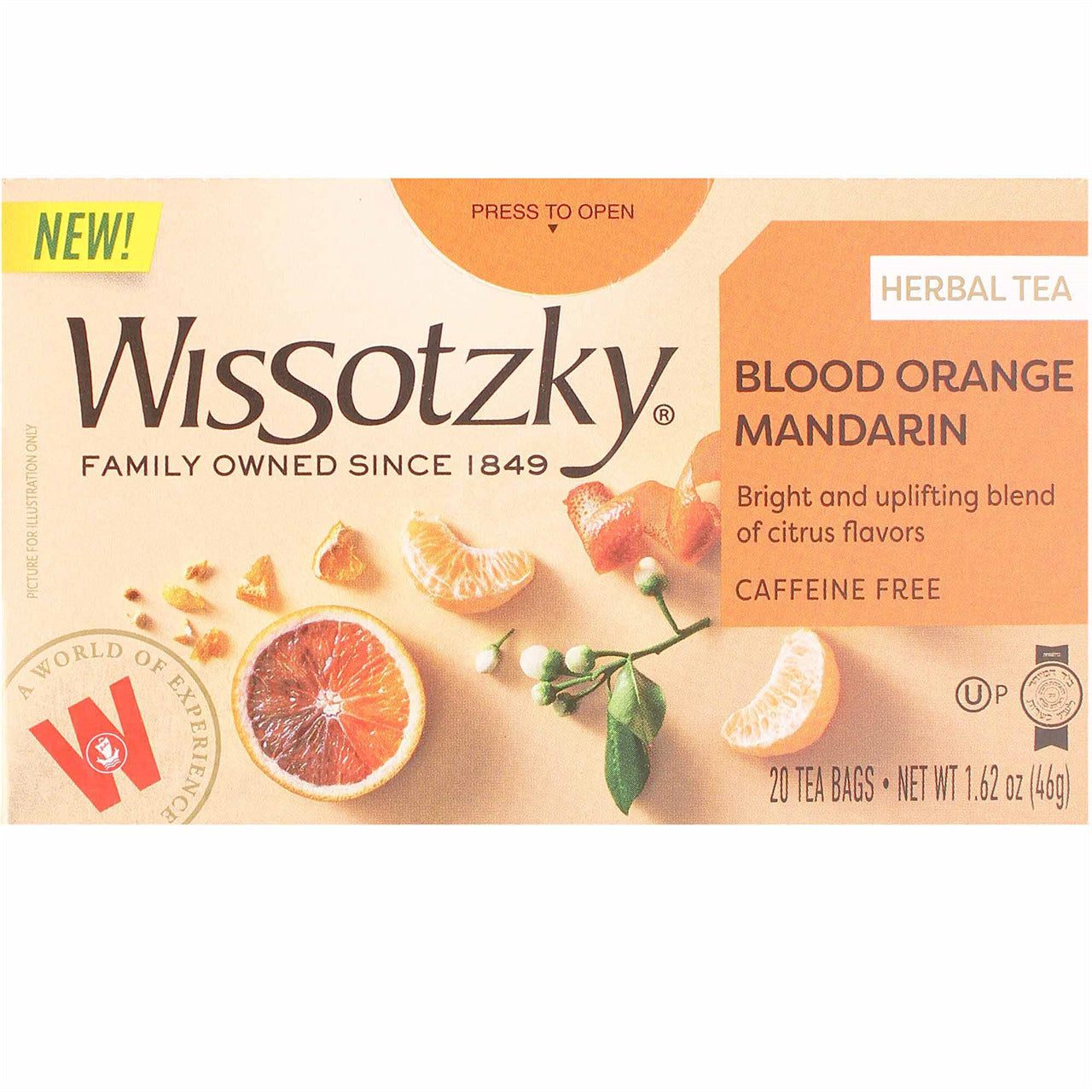 WISSOTZKY BLOOD ORANGE MANDARIN TEA DE 1.62
