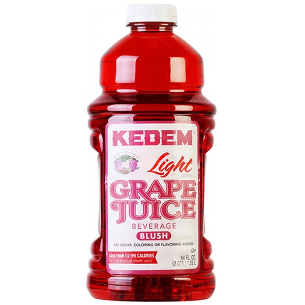 Bebida de zumo de uva ligero Kedem Blush 64oz