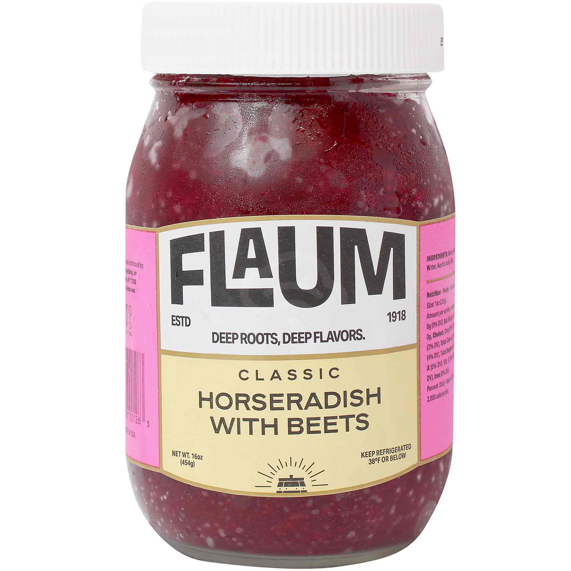 Flaum Triple Strong Horseradish With Beets 16oz
