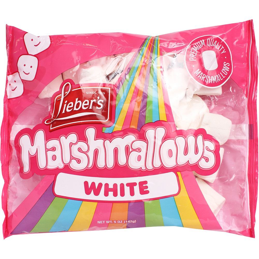 LIEBER'S Marshmallows White de 5 oz