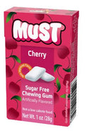 Must Sugar Free Chewing Gum Cherry Flavor 28g Kosher Parve