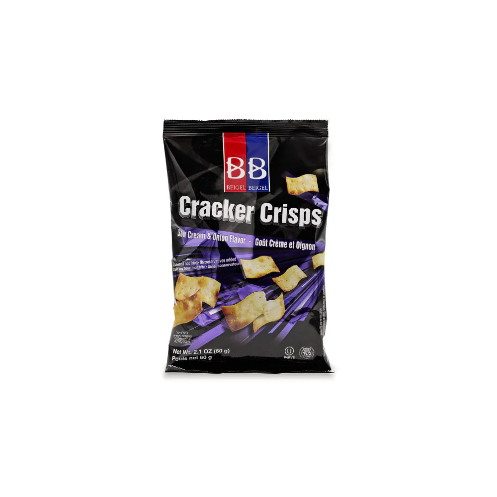 Beigel Cracker Crisps Onion Flavor 2.12 oz
