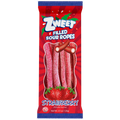 Zweet Filled Sour Ropes Strawberry Kosher Parve