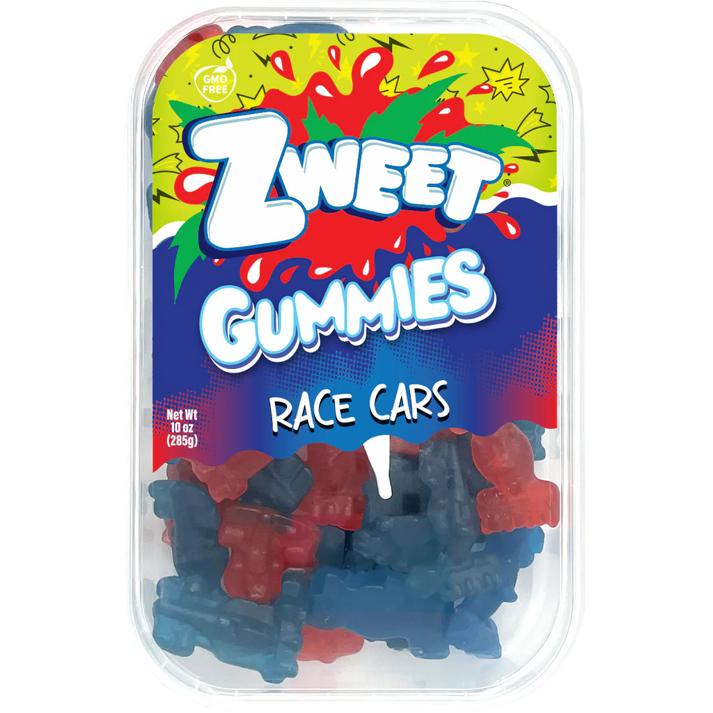 Zweet Gummies Race Cars 10 oz