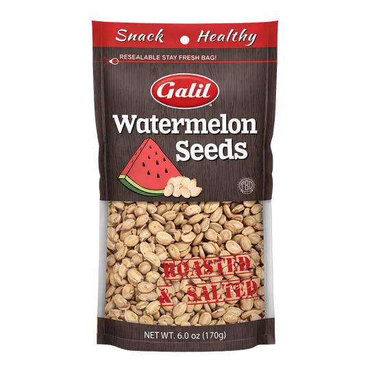 Galil Watermelon Seeds Roasted & Salted 6.0 oz
