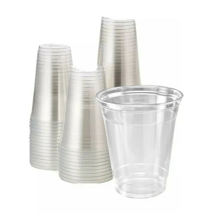 Disposable Transparent Glass Crystal 24 pack