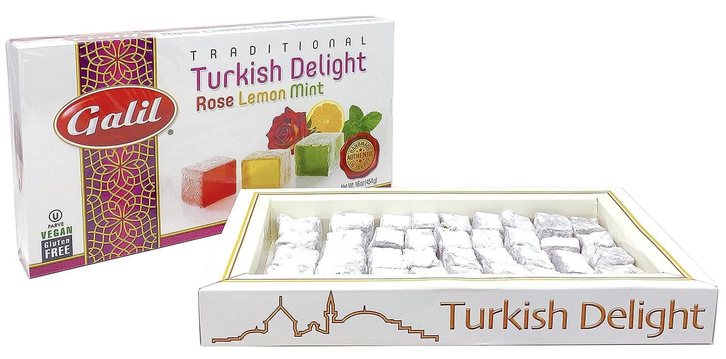 TURKISH DELIGHT ROSE LEMON MINT GALIL 16 oz
