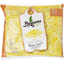 BELEAVES FROZEN SWEET POTATO STICKS de 24 onzas