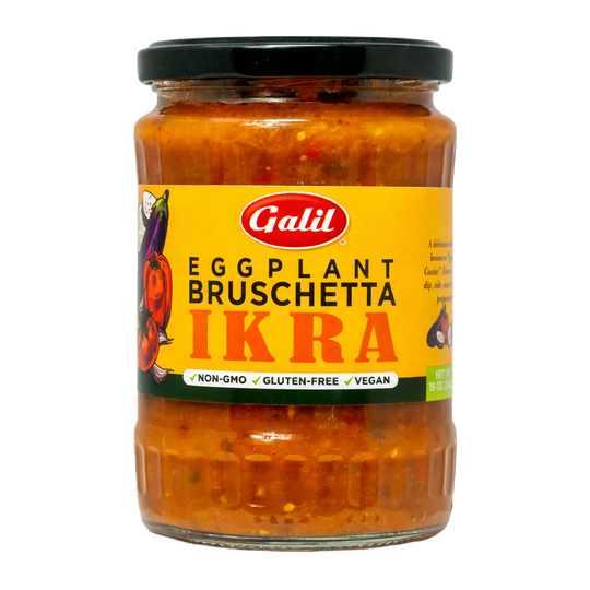 Galil Eggplant Bruscheta Ikra