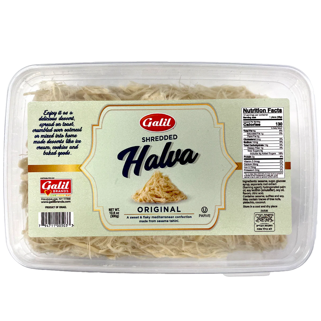 Galil Shredded Halva Kosher Parve 250g Super Kosher Costa Rica galil-shredded-halva-kosher-parve-250g-super-kosher-costa-rica