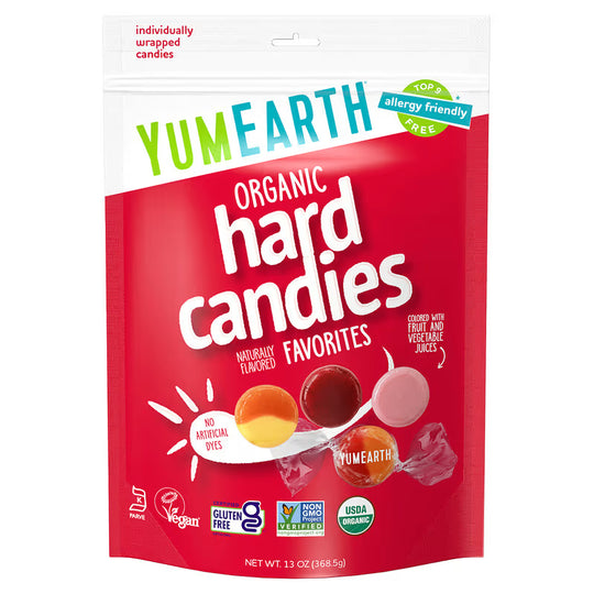 YumEarth Caramelos Duros Orgánicos con Sabores Naturales 13 oz