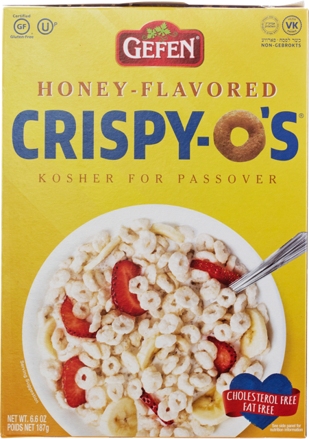 Gefen Honey Flavored Crispy-O's