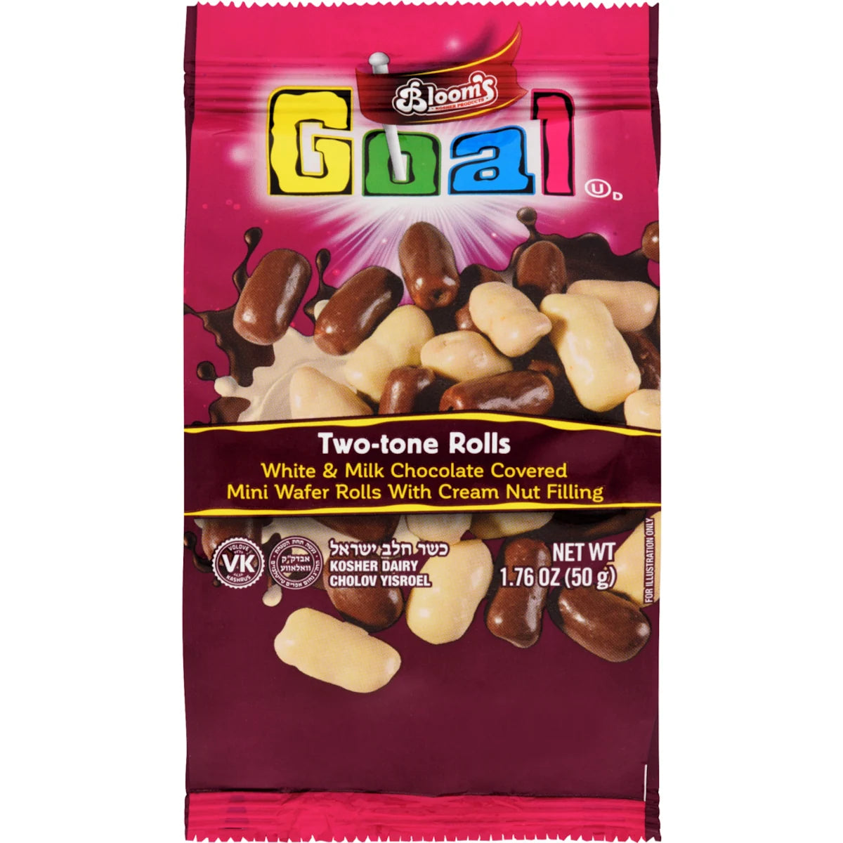 Blooms Gual Two- Tone Rolls White Milk 1,76 oz
