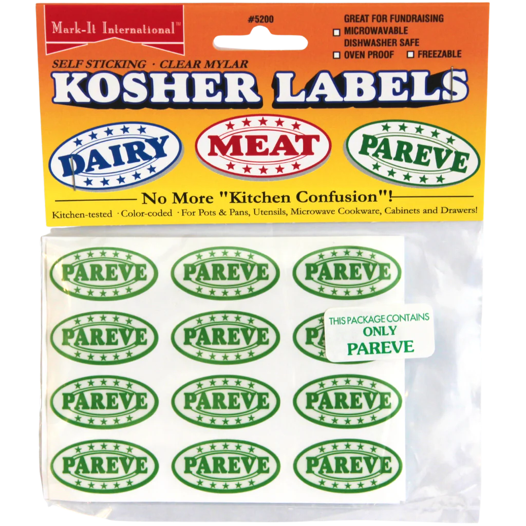 Kosher Labels Parve