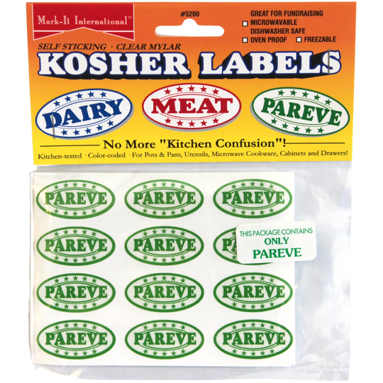 Kosher Labels Parve