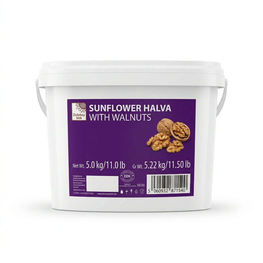 Sunflower Halva With Walnuts 11,50 Lb