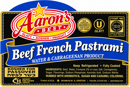 Aaron´s Best Beef French Pastrami Vacuum Packing Machine 300g