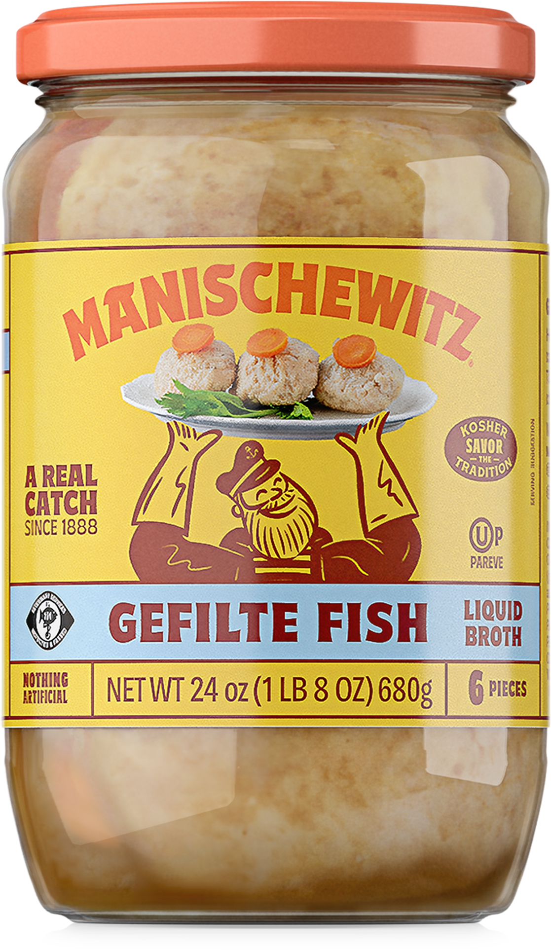 Manischewitz Gefilte Fish Liquid 24 oz
