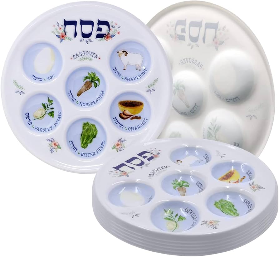 Plastic Plate for Seder