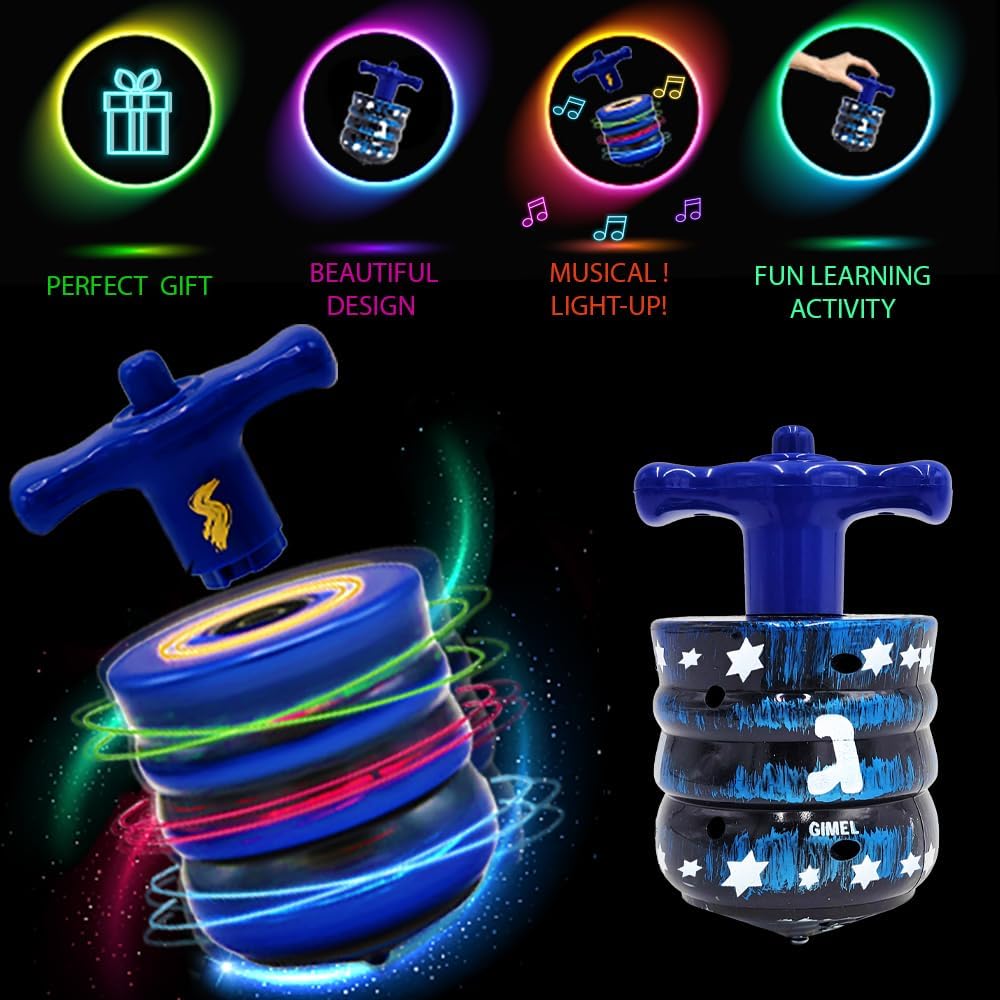 Dreidel láser para mayores de 3 años