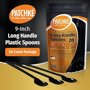 Cucharas de mango largo PATCHKE 20 u