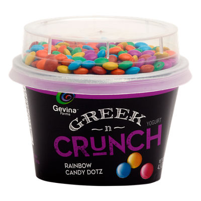 Greek N Crunch Rainbow Dotz 4.5oz.