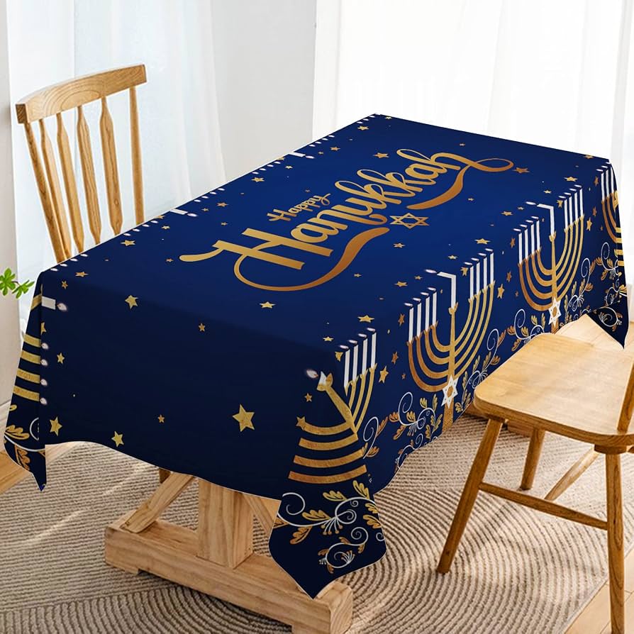 Hanukkah tablecloth