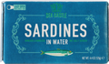 Sea Castle Skinless Boneless Sardines In Water 4,4 oz