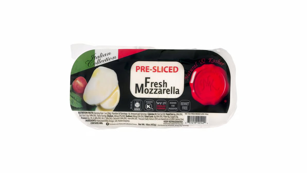 NK Fresh Mozzarella PreSliced 16oz