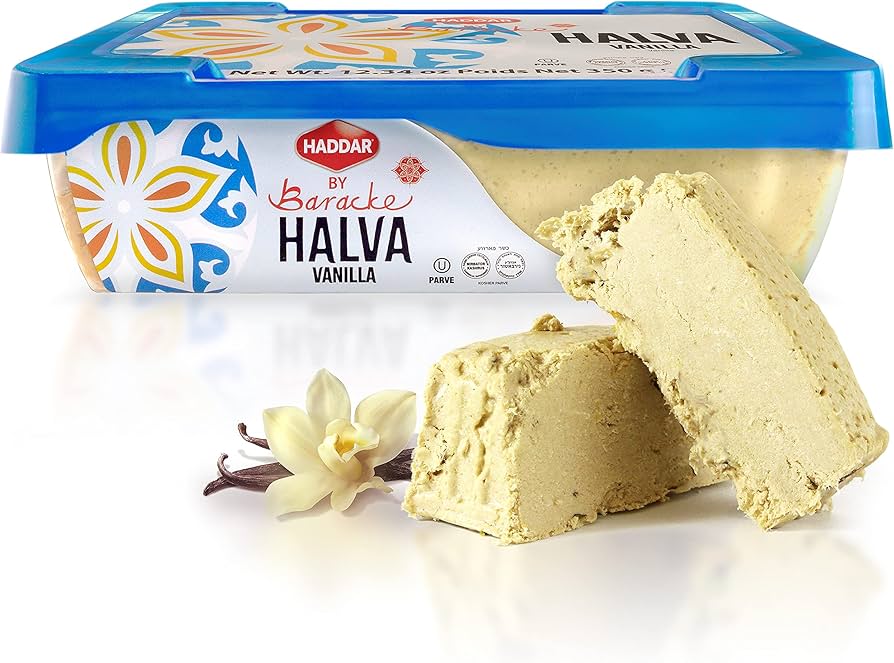 Haddar By Baracke Halva Vanilla 350g Kosher Parve