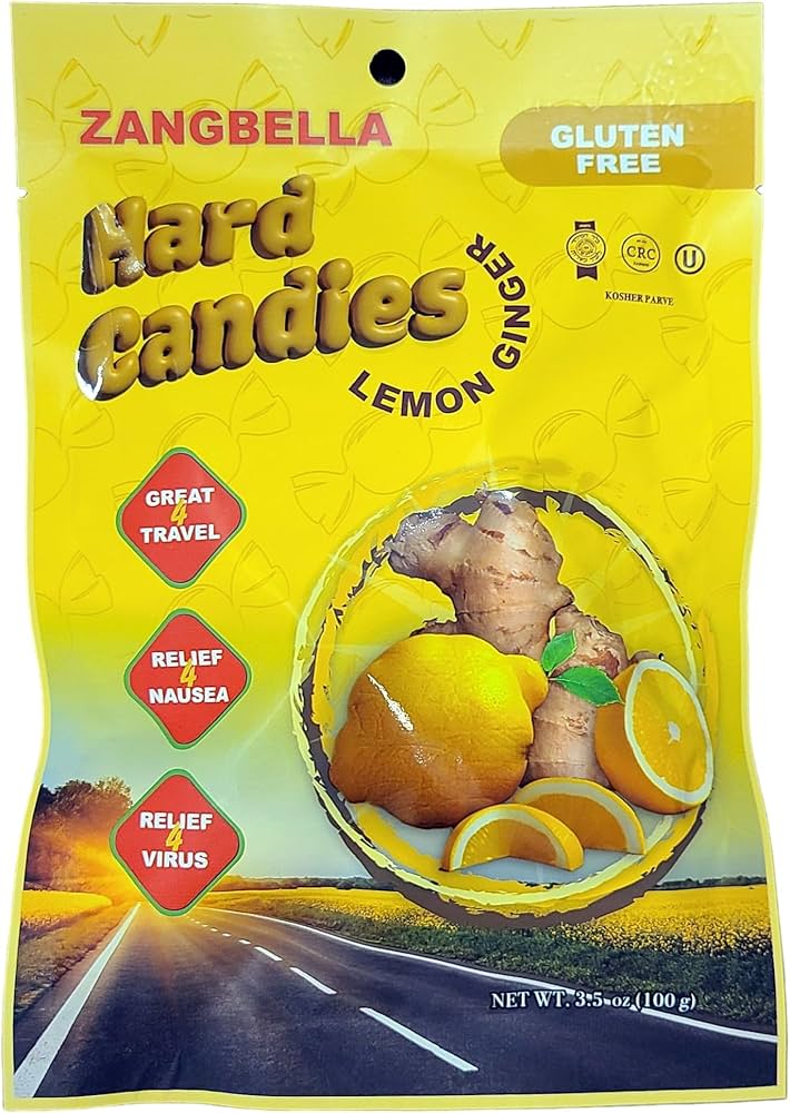 Zangbella Hard Candies Lemon Ginger
