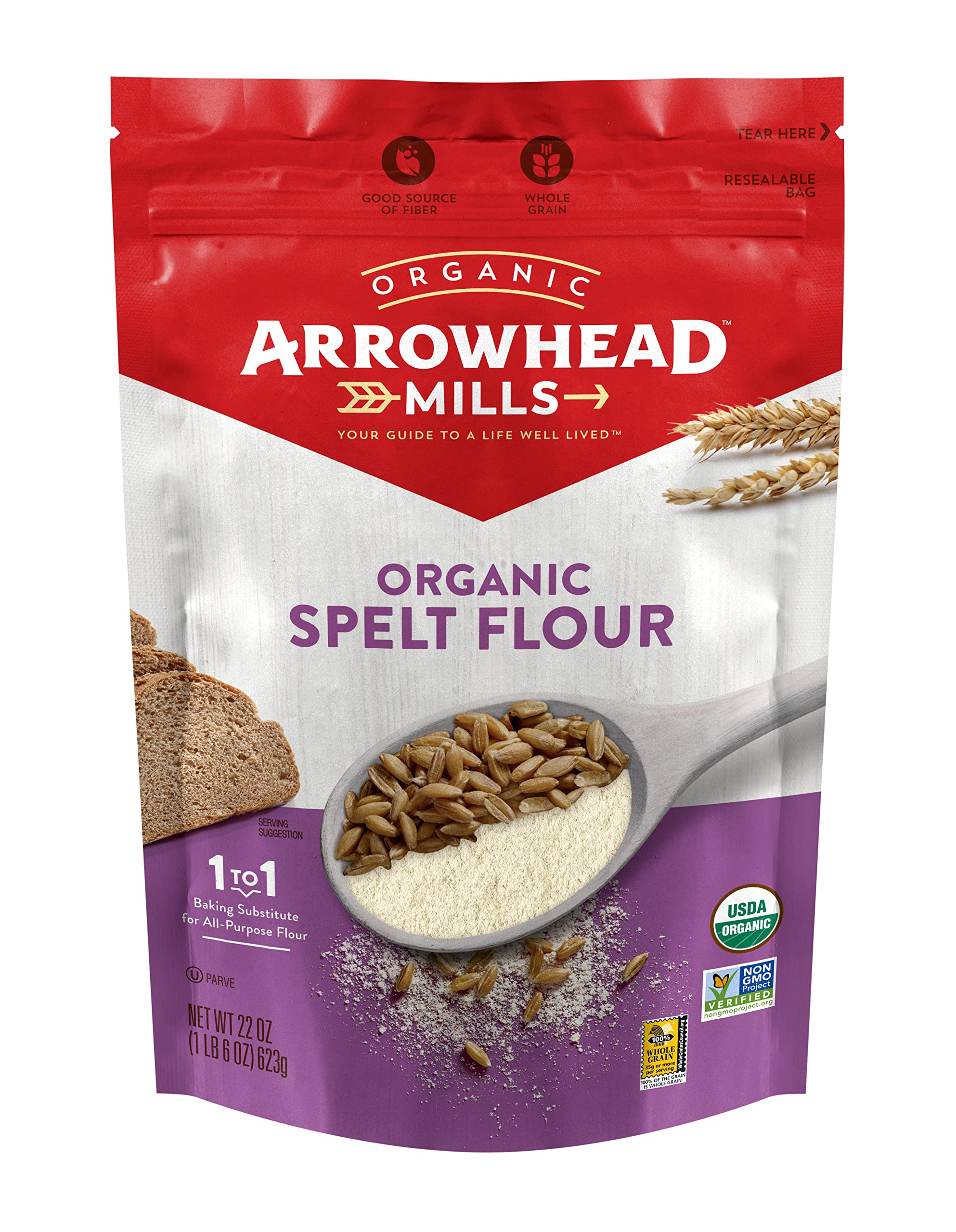 Arrowhead Mills Organic Spelt Flour 22oz