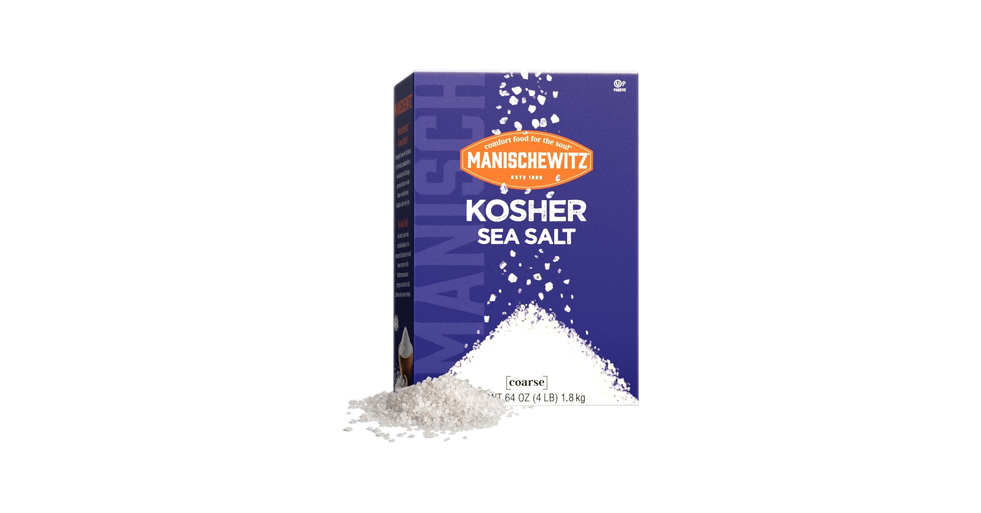Manischewitz Coarse Kosher Salt 4 lb