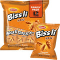 Osem Bissli BBQ Family Pack / 12 Bags inside of 1.23 oz Kosher Parve
