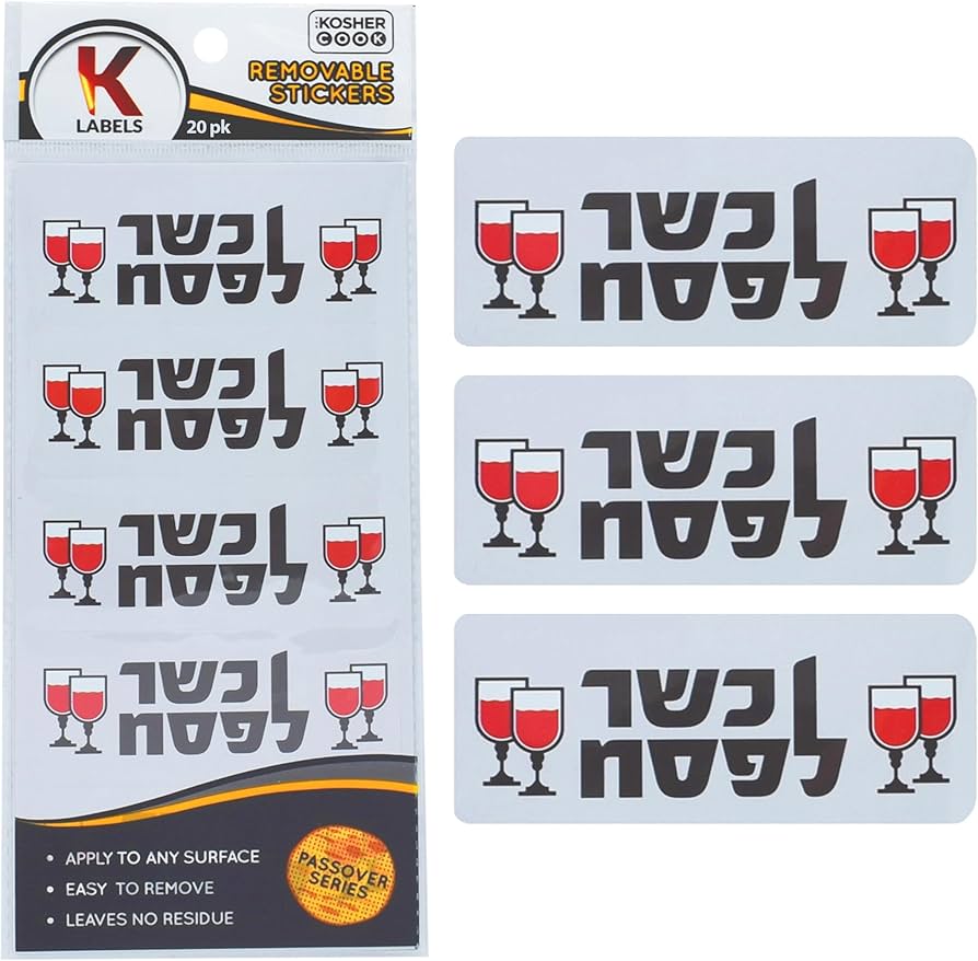 Kosher Labels Kosher LePesaj