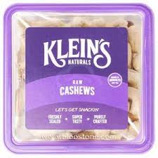 CASHEWS RAW DE 8 ONZAS KLEIN´S NATURALS