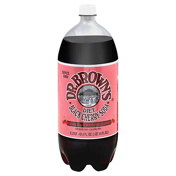 Dr Browns Soda Cherry Black Diet