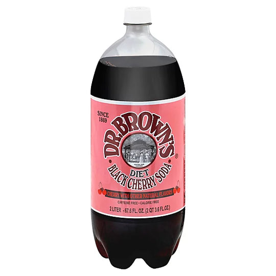 Dr Browns Soda Cherry Black Diet