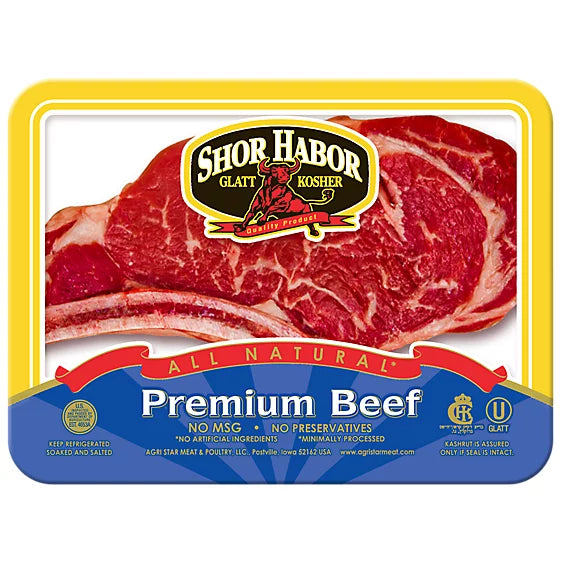 Bandeja de carne de res Rib Eye