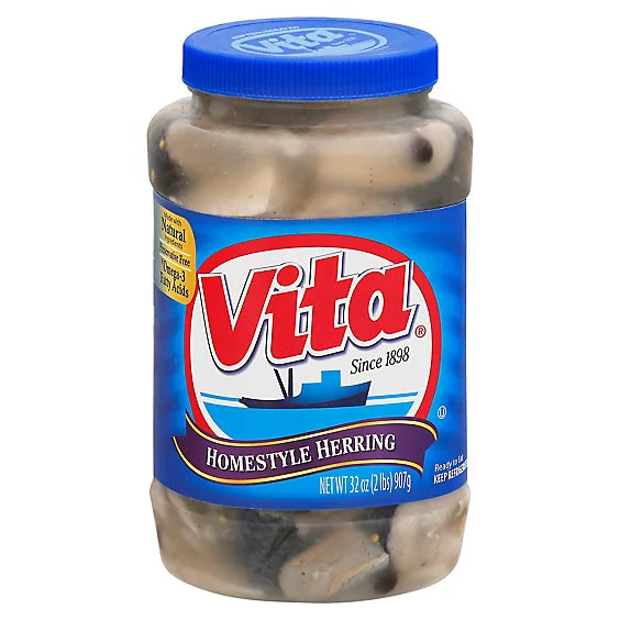 Vita Wild Herring in Wine Sauce 907g