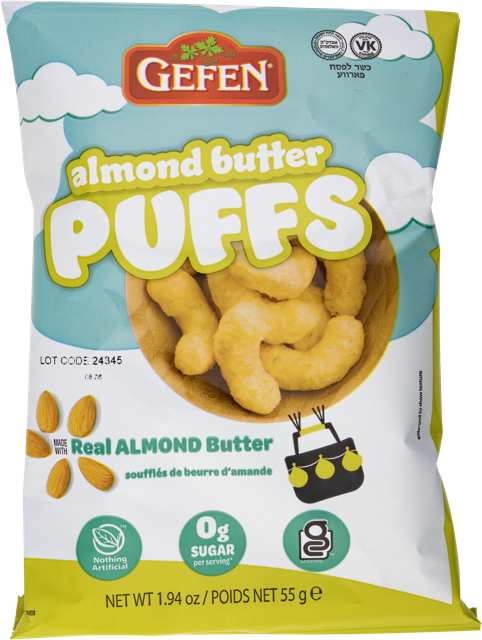 ALMOND BUTTER PUFFS GEFEN